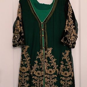 Maria B 3 pc evening wear